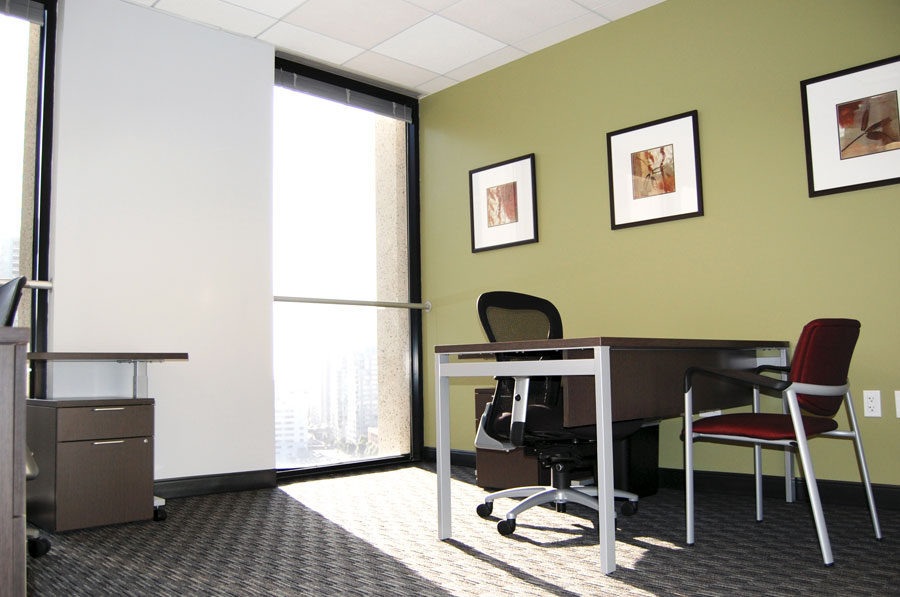 Richlen completed the PEL Corridor for Regus' 201 Mission Street to match their 12th floor space.