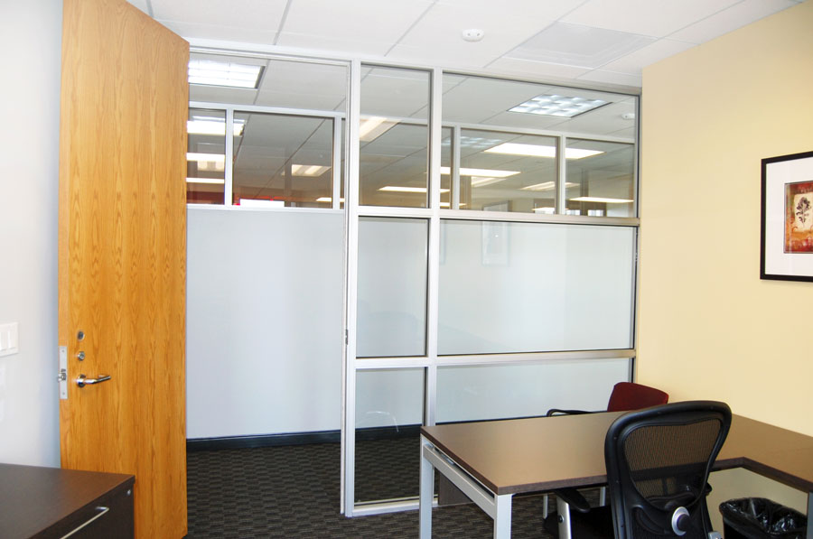 High end materials and technology are standards to Regus' business centers.