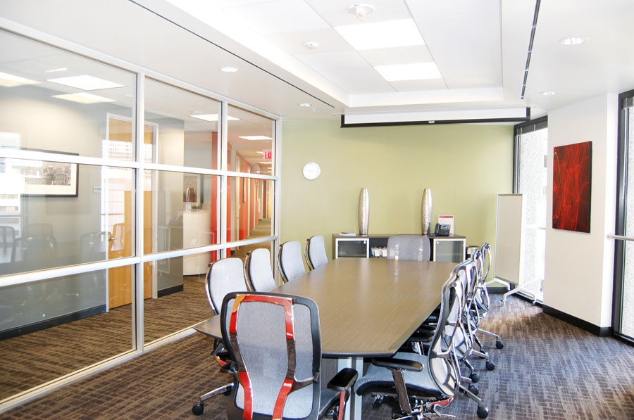 Regus Business Center at 201 Mission Street 12th floor space was Richlen's first TI for Regus.