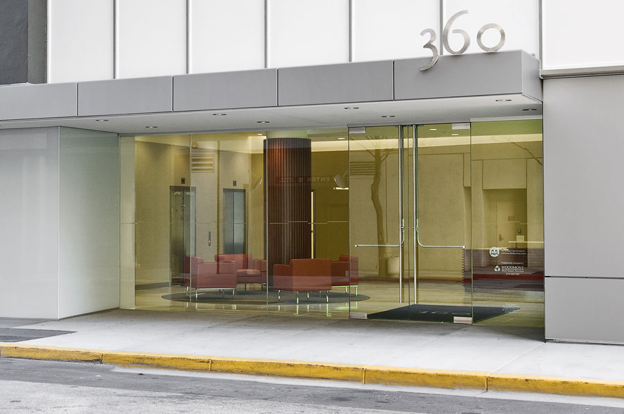 Richlen Construction completed 360 22nd Street Lobby and Building renovations.