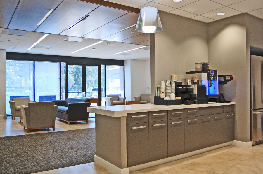Richlen's remodel included new restrooms with specific lighting fixtures toilet bars accessories, Ceramic Tile and Stone flooring.