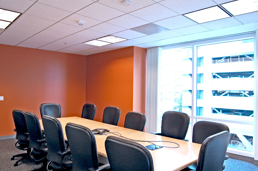 Tenant Improvement office spac for Experian, construction by General Contractor Richlen Construction.