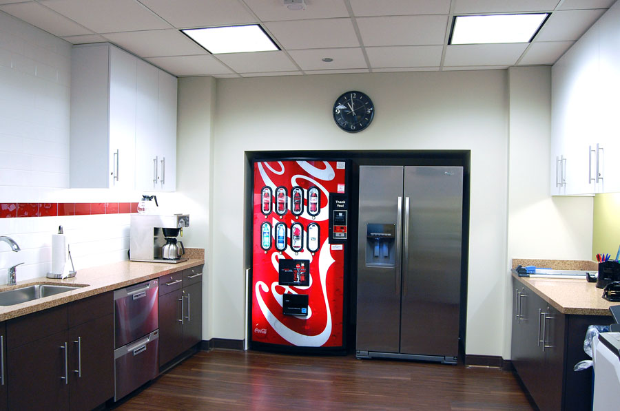 Tenant Improvement by Richlen Construction for Regus San Mateo.